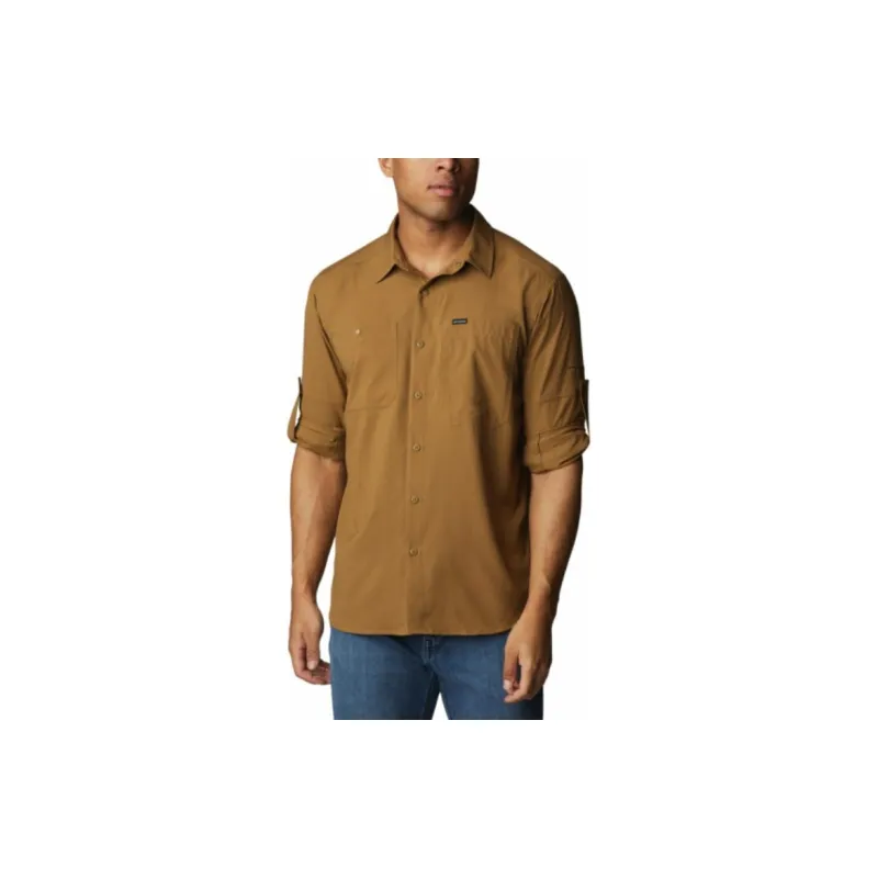 Columbia SS24 SILVER RIDGE UTILITY Shirt Men's Brown-3