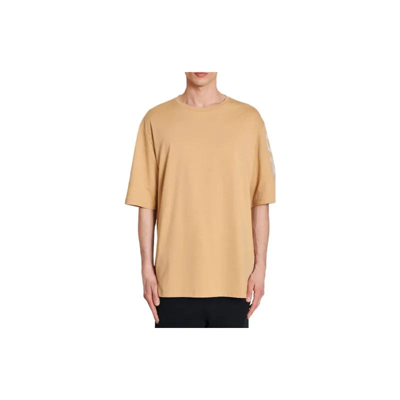 BALMAIN T Shirts Men Orange-3