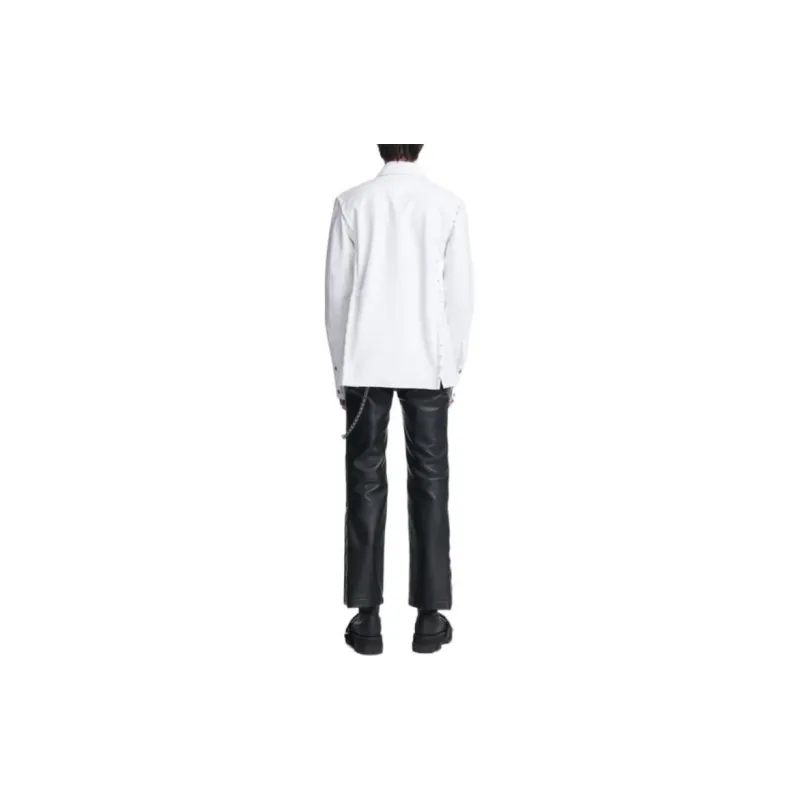 DION LEE Column print Hook and eye Shirt Jacket-2