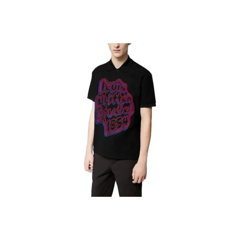 LOUIS VUITTON Embroidered Cotton Pique Polo-4