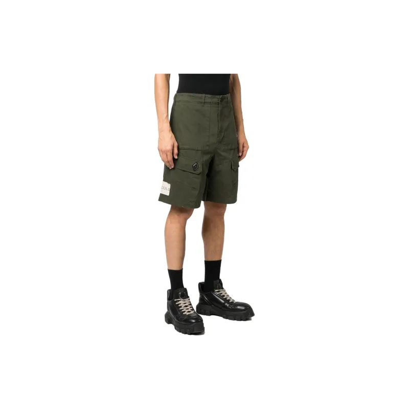 A COLD WALL* Logo patch Cargo Shorts-3