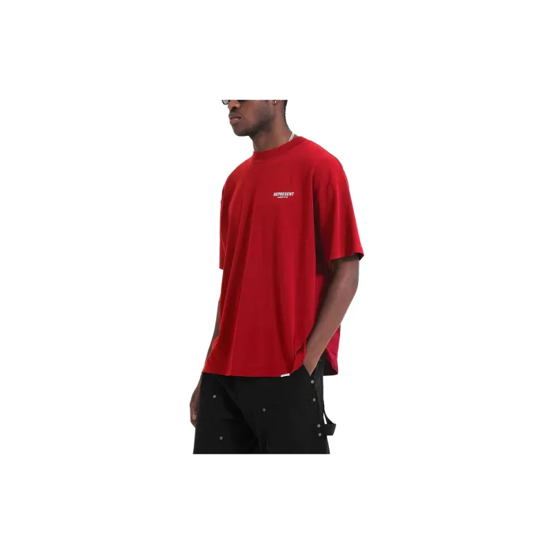 REPRESENT T-Shirts Men Red-3