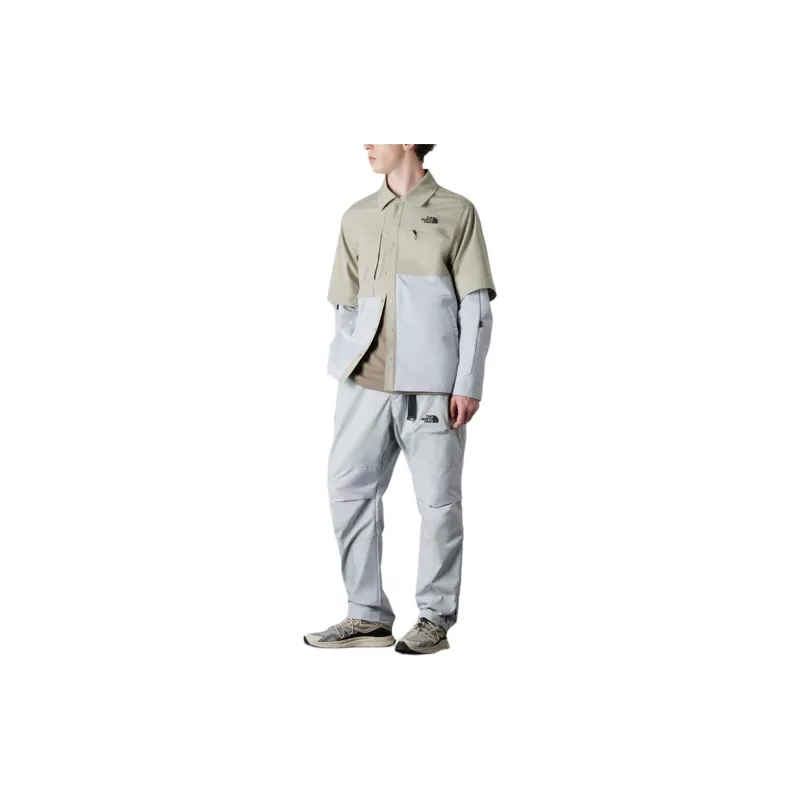THE NORTH FACE Shirts Men Gray-5