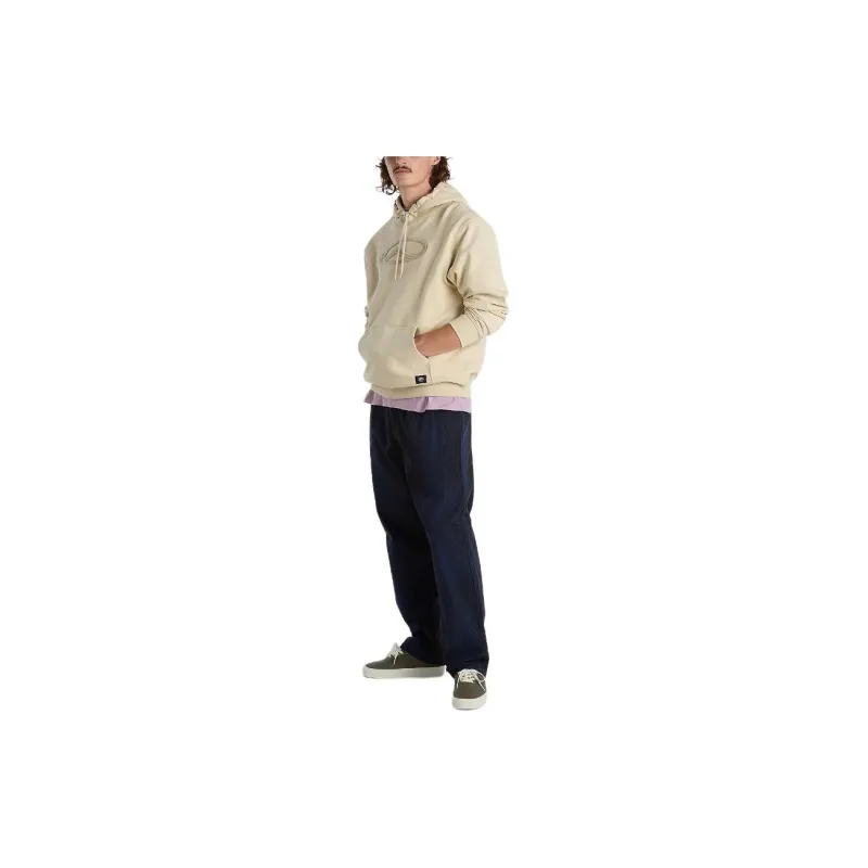 Vans Pulloverr Oval Loose Hoodie Sweatshirt Men's Light Umber-3