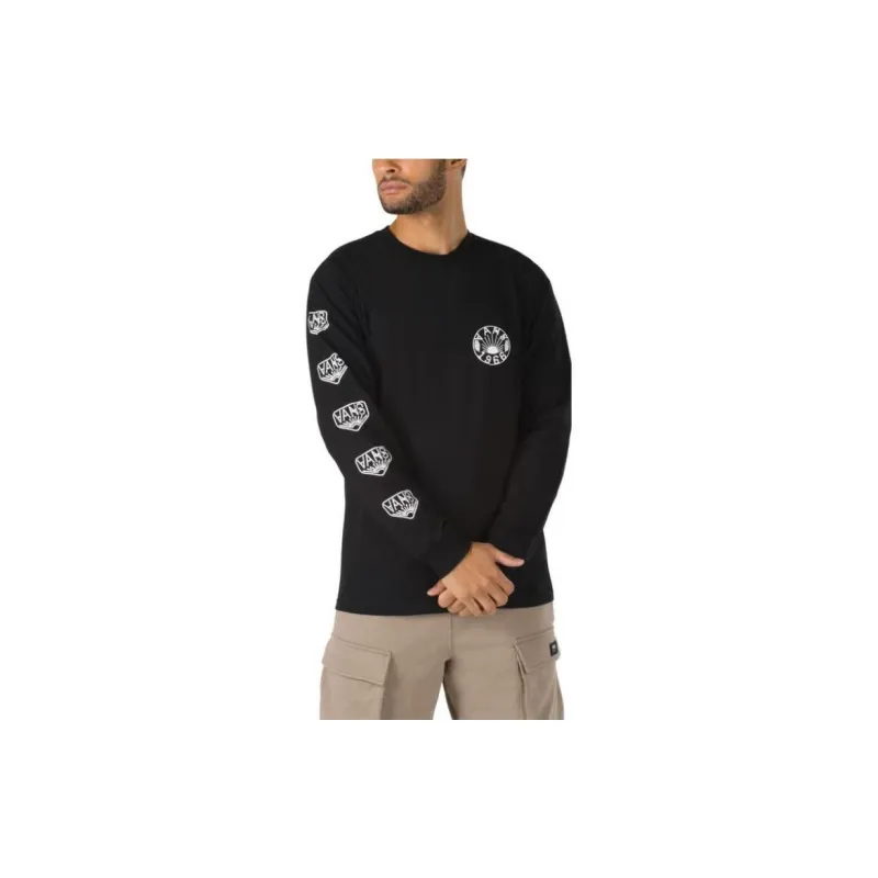 Vans Dakota Roche T-Shirts Men Black-1