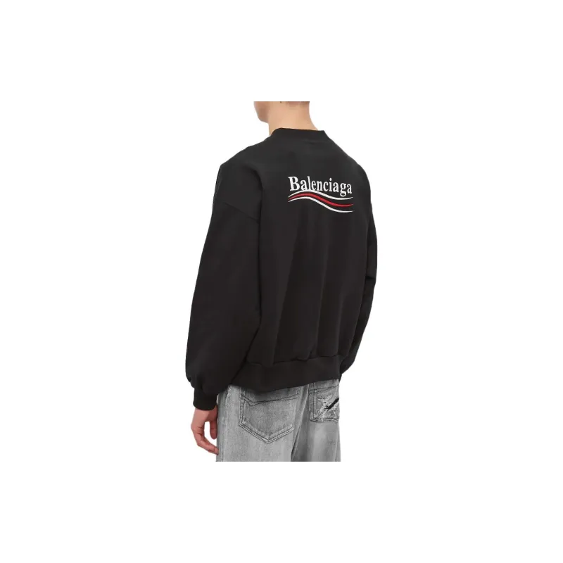 Balenciaga Political Campaign Crewneck-3