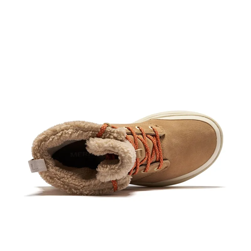MERRELL Abrasion Resistant Waterproof Thermal Mid Top Outdoor Shoes Women's Brown-2