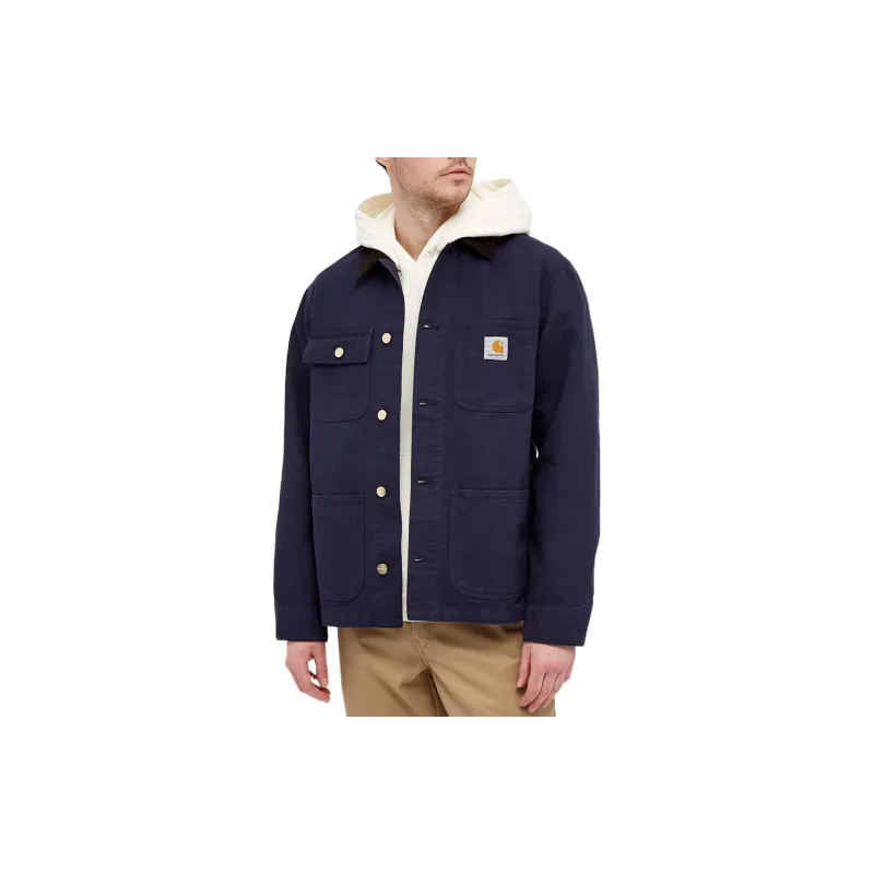 Carhartt WIP Michigan Jacket Men's Navy Blue-3