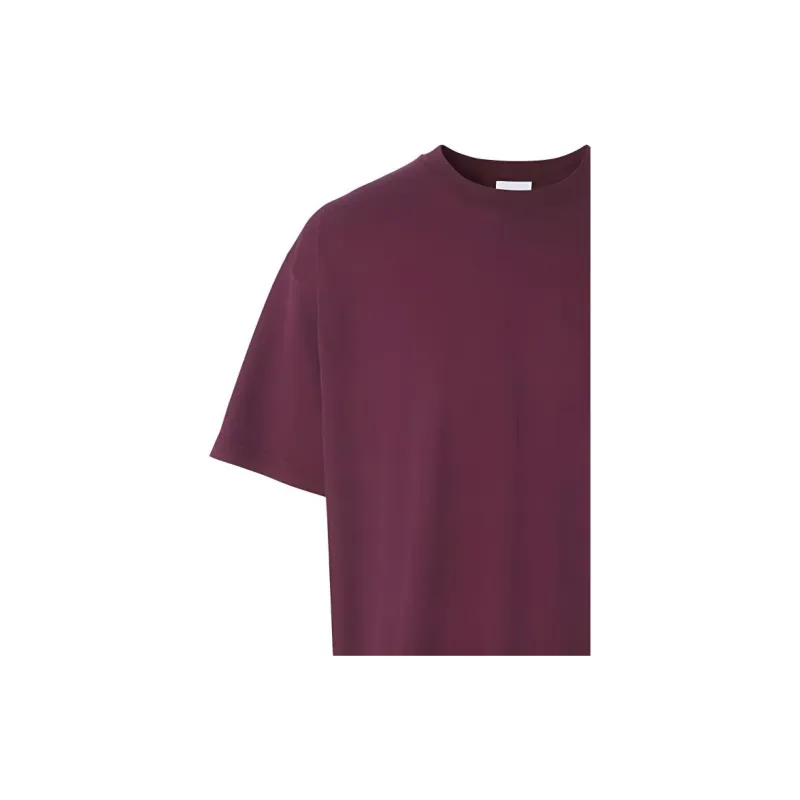 Burberry T-Shirt Men's Burgundy-5