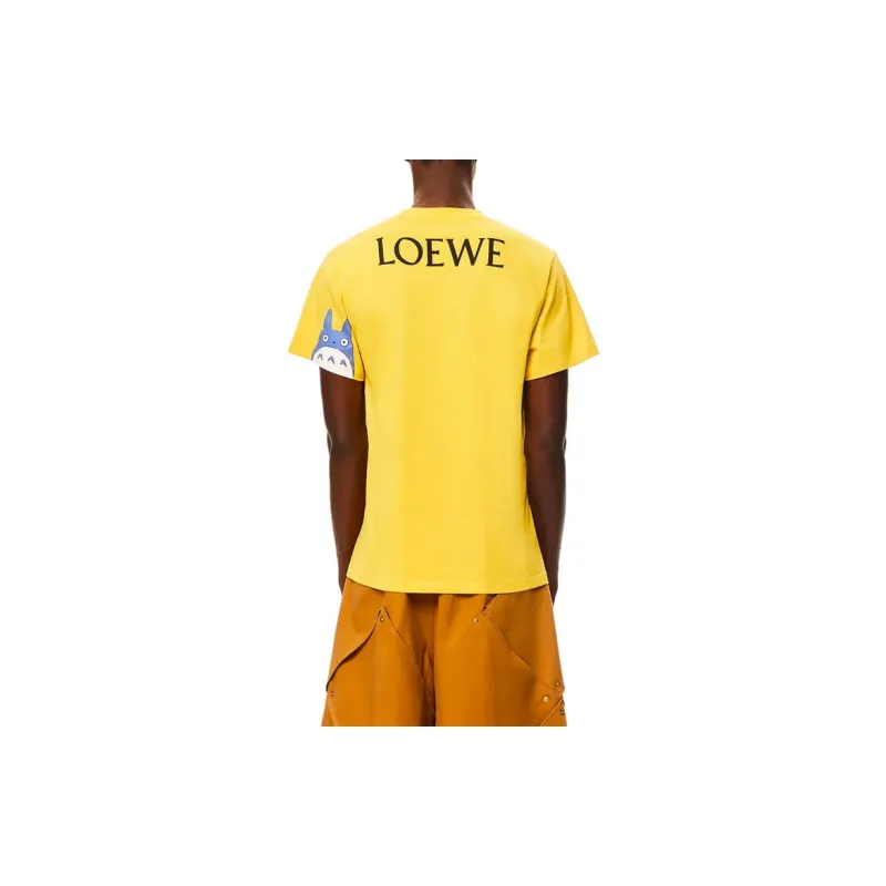 LOEWE T Shirts Unisex Yellow-3