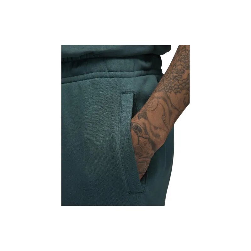 Jordan Essentials Men's Fleece Baseline Trousers Knitted Sports Pants Men's Green-4