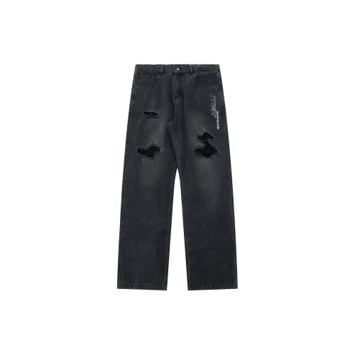 BaiYuan Trousers Jeans Unisex