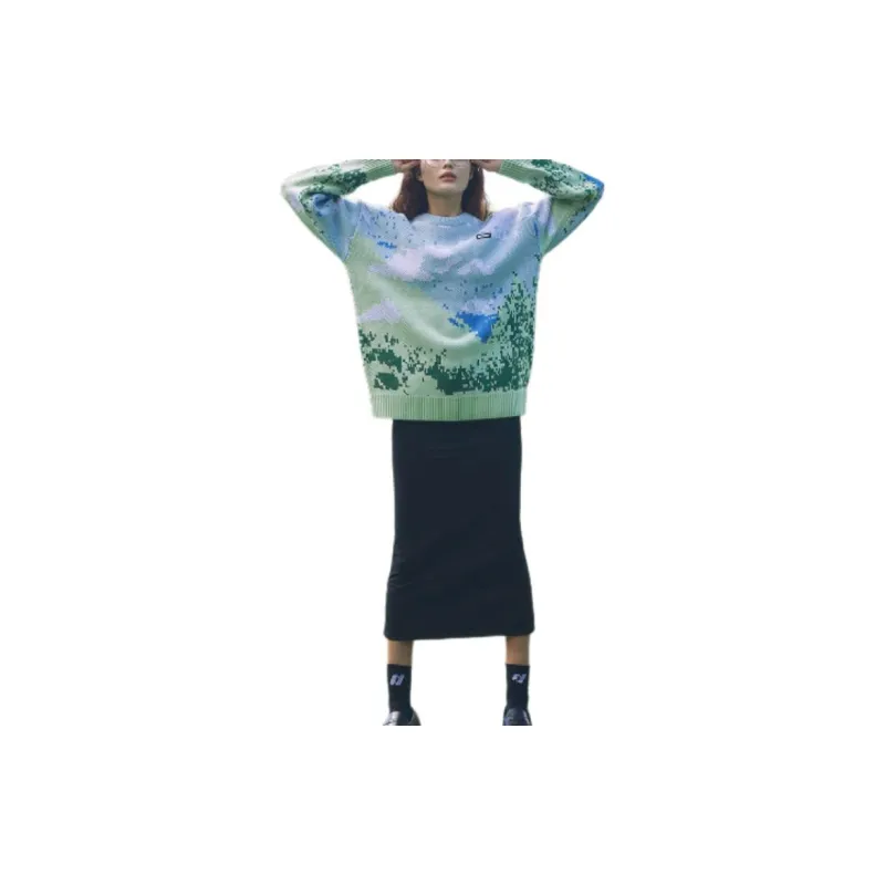Nerdy Knitwear Unisex Purple-4
