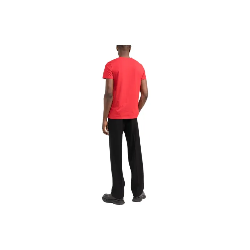 BALMAIN T Shirts Men Red-2