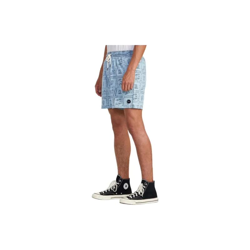 RVCA Casual Shorts Men Denim-3