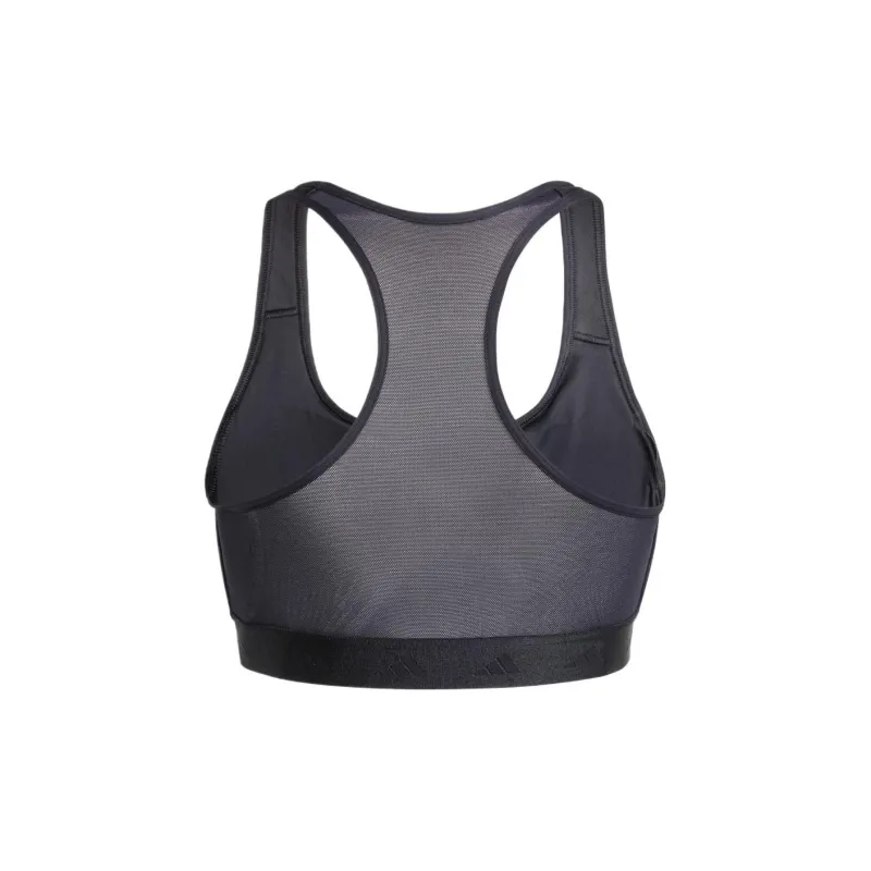 Adidas Free Shipping With AdiClub Powerreact Training Medium-Support Hyperglam Emboss Bra-1