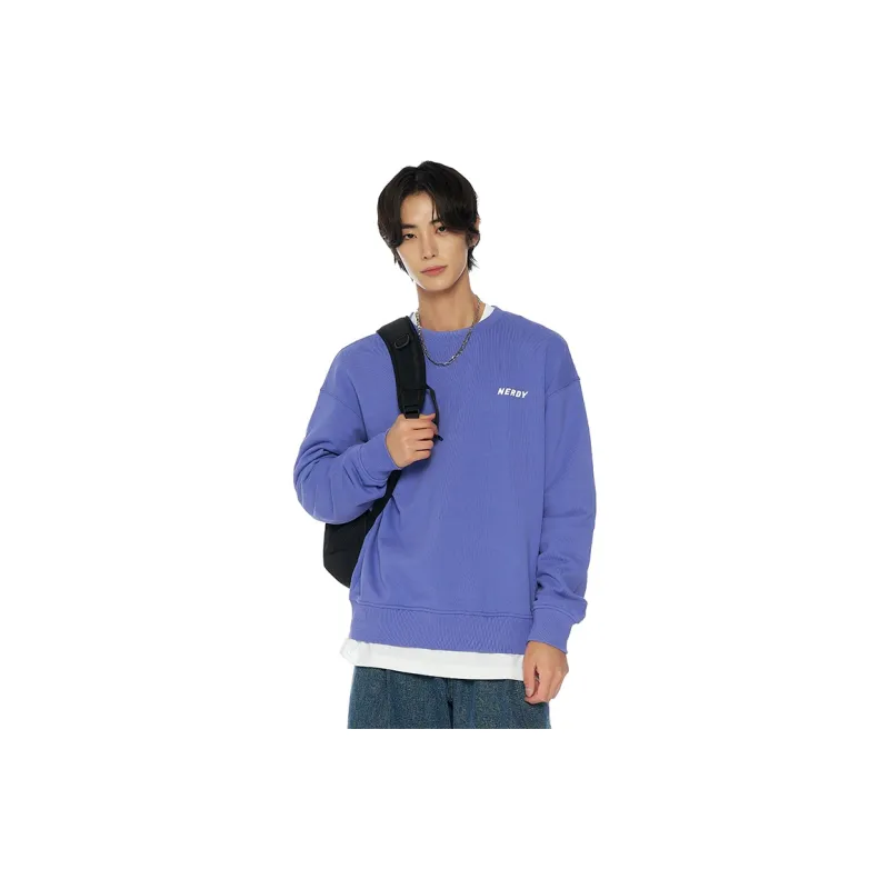 NERDY FW22 Sweatshirt Unisex Purple-3