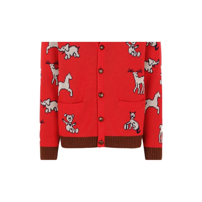 GUCCI Sweaters Men Red-5