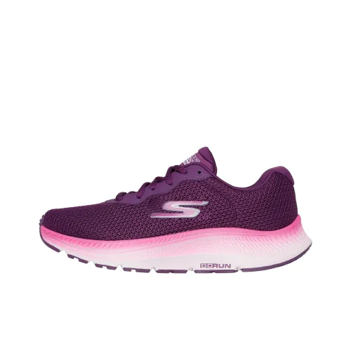 Skechers Go Run Consistent 2.0 Anti-Slip Wear-Resistant Low-Top Casual Shoes Women's Fuchsia