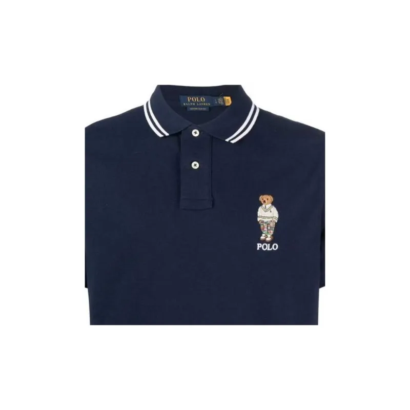 Polo Ralph Lauren Polo Shirts Men Marine Blue-4