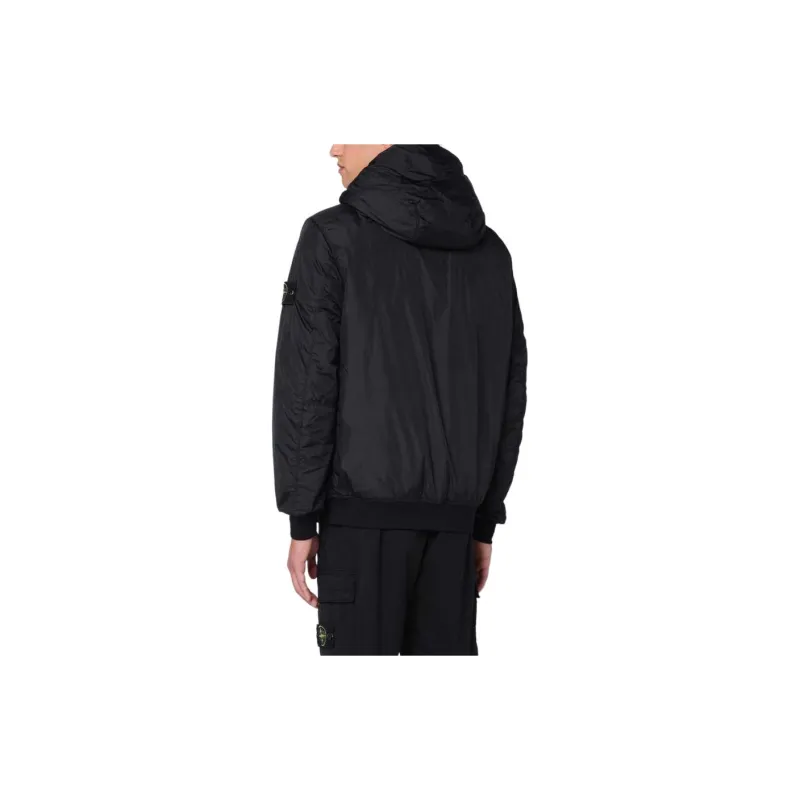 STONE ISLAND Zip Up Hooded Jacket-4