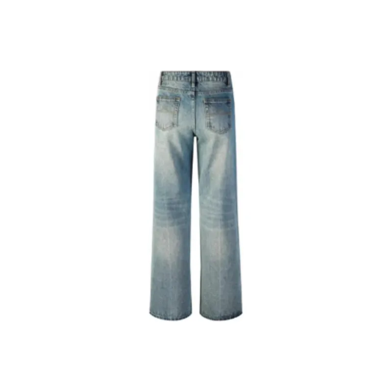 ZNZX Jeans Women's Sea Wave Blue-1