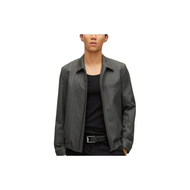 HUGO BOSS Zip up Bomber Jacket-3