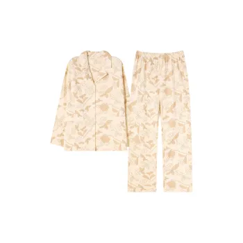 Mulong Family Pajama Set Women's Apricot