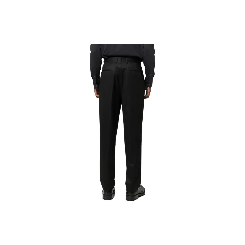 Ermenegildo Zegna Pleated Wool Trousers-2