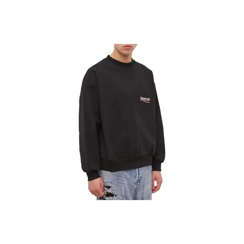 Balenciaga Political Campaign Crewneck-2
