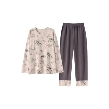 Mulong Family Pajama Set Women's Apricot