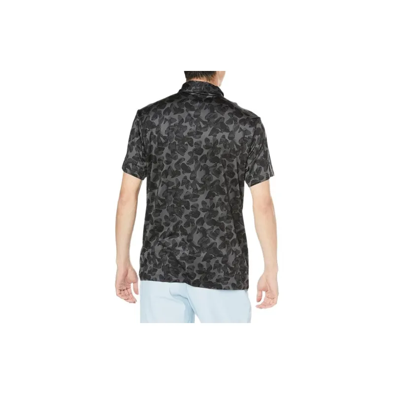 Adidas Polo Shirts Men Gray Black-4
