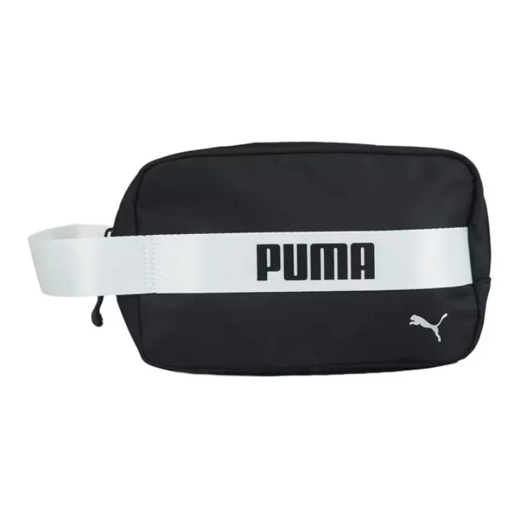 PUMA Polyester Clutch Unisex Black And White Glow-1