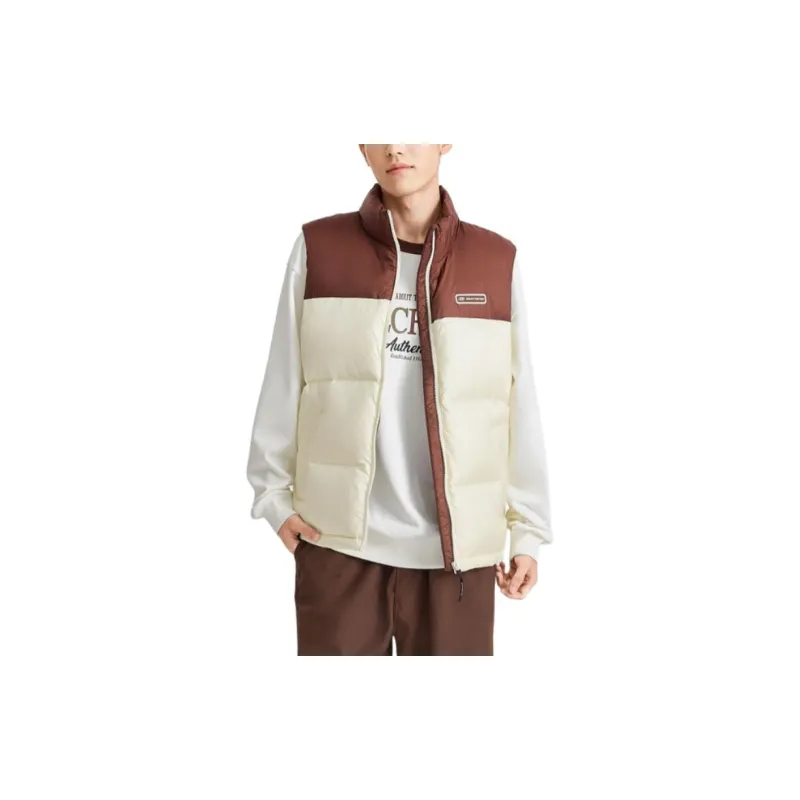 Skechers Sports Life Collection Vest Men's Cream Beige White-3