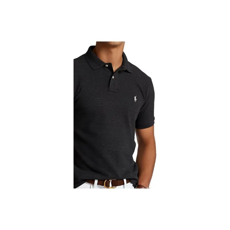 Polo Ralph Lauren SS23 Polo Shirt Men's Black Gray-2