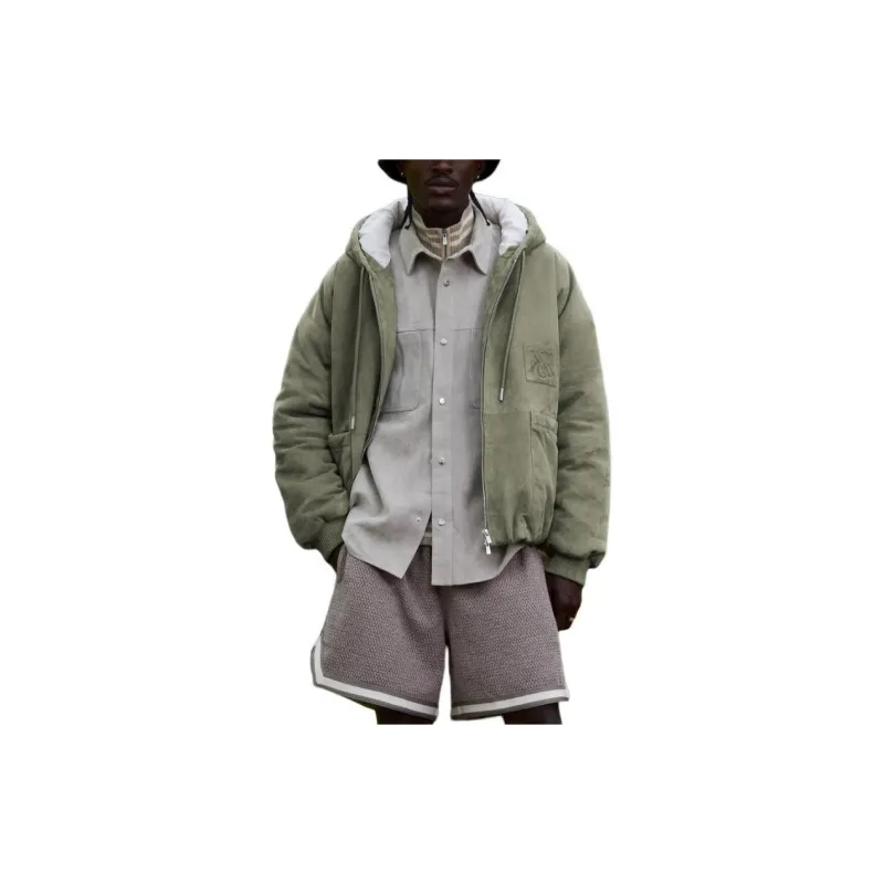 KITH Puffed Suede Jaysen Hoodie-2