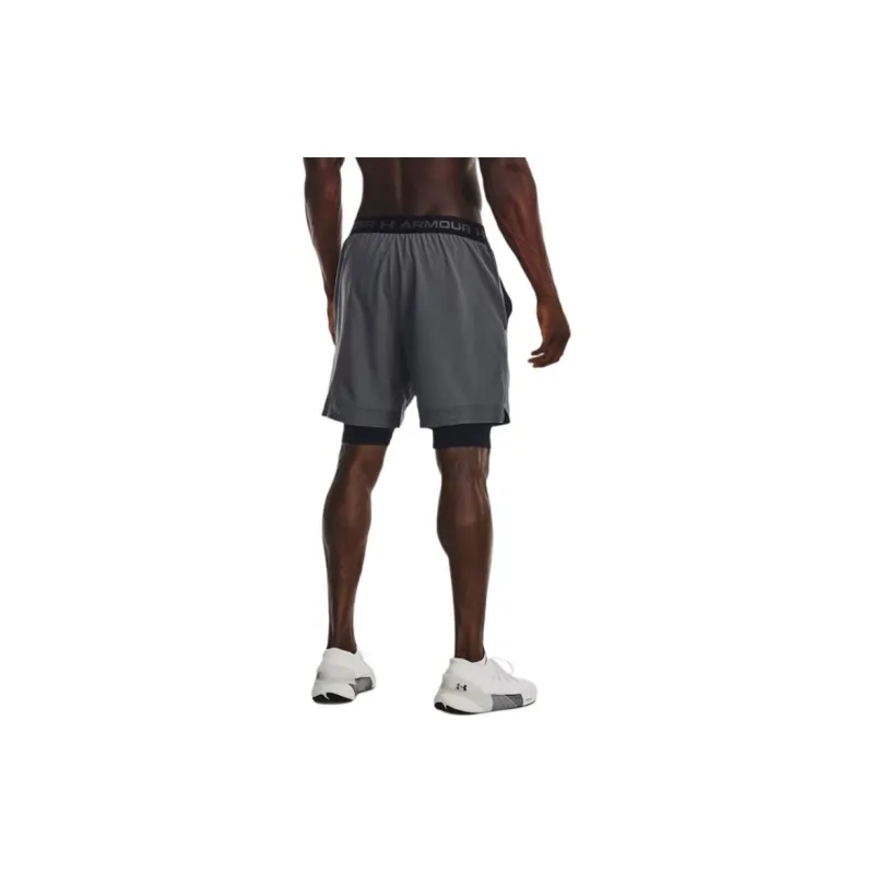 Under Armour Casual Shorts Men Gray-3