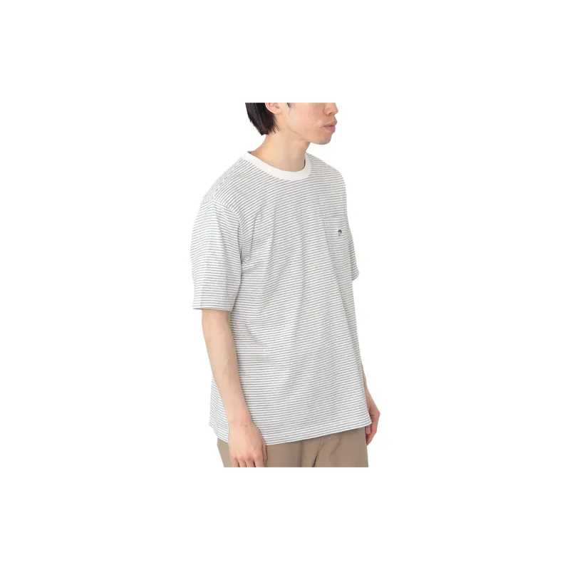 Beams T Shirts Men White Gray-1