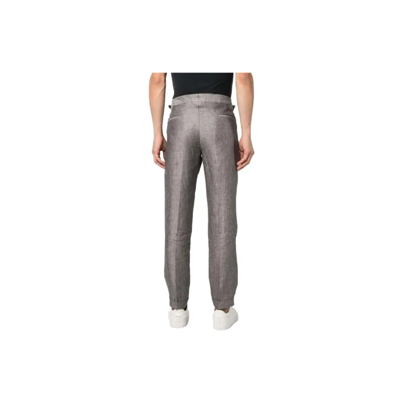 BARBA Parma Straight-leg Trousers-2