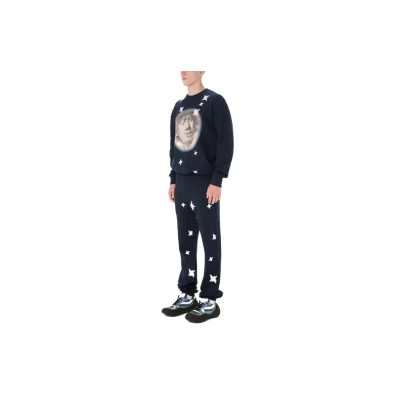 JW Anderson Star print Track Pants-1