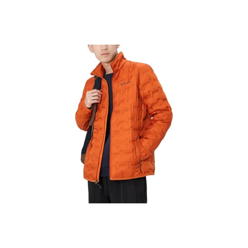 Columbia Delta Ridge Down Jackets Men Orange-2