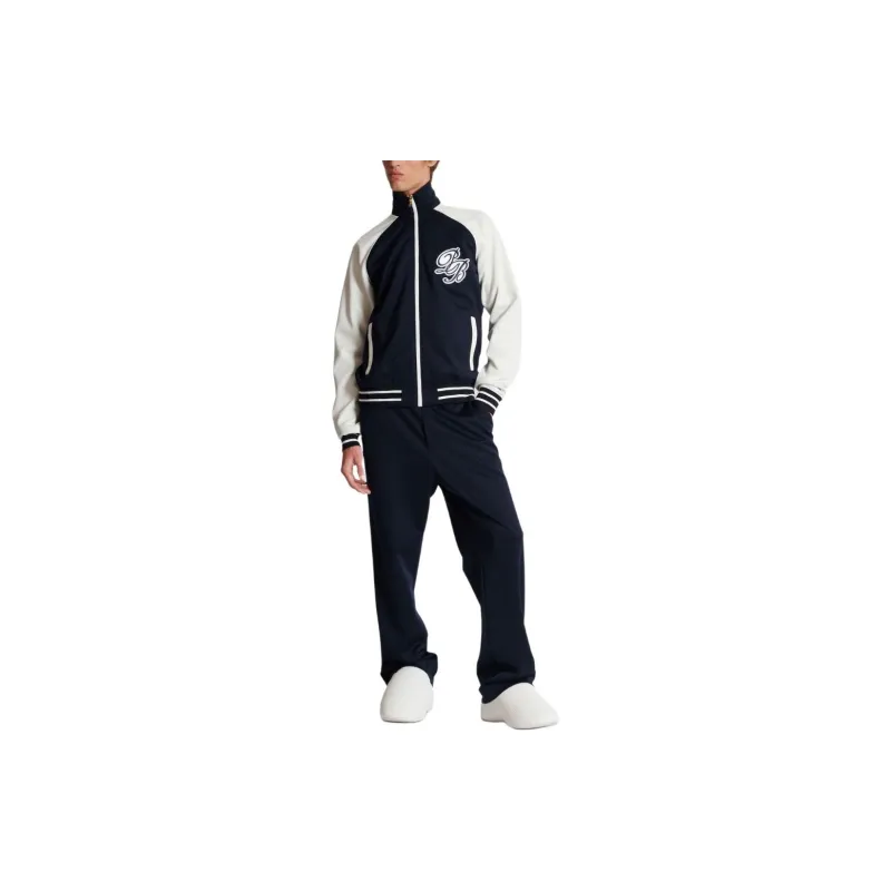 BALMAIN Logo appliqué Varsity Jacket-3