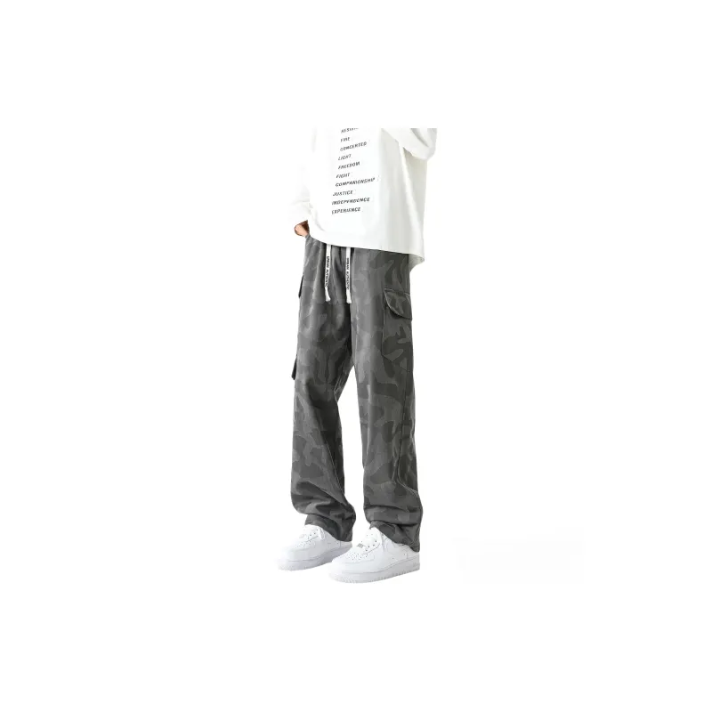 PAINT STAIN Casual Pants Unisex-0