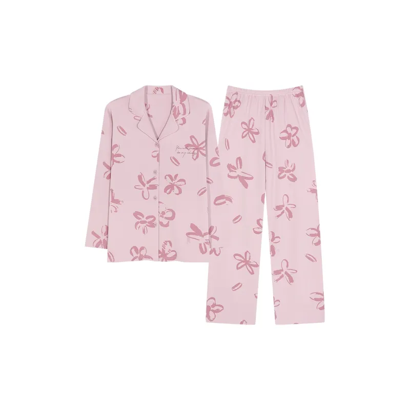Mulong Family Pajama Set Women's Pink-0