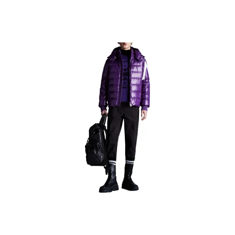 Moncler FW22 Down Jacket Men's Purple-1