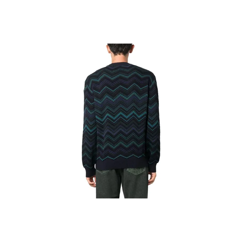MISSONI Zig zag Pattern Cotton blend Jumper-2