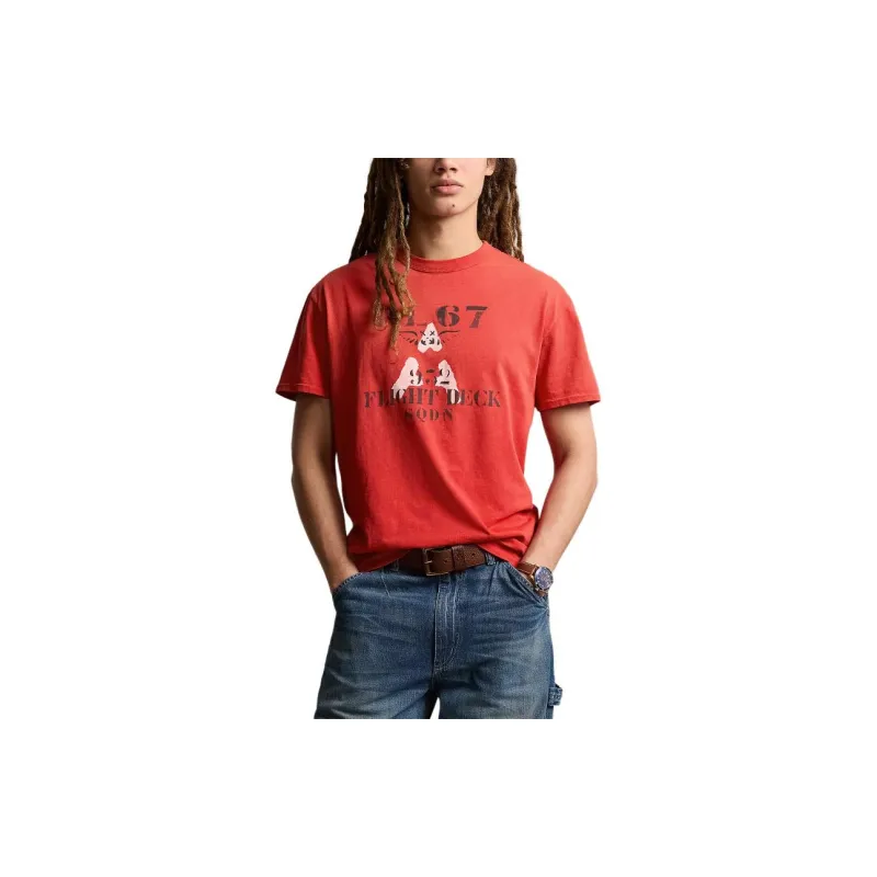 Polo Ralph Lauren T Shirt Men's Brick Red-2