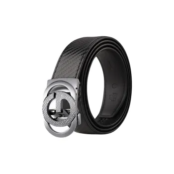 15 MINS Cow Split Leather Belts Men's Width 3.5cm