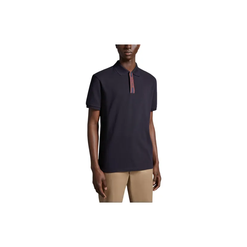 Moncler Polo Shirt Men's Dark Blue-2