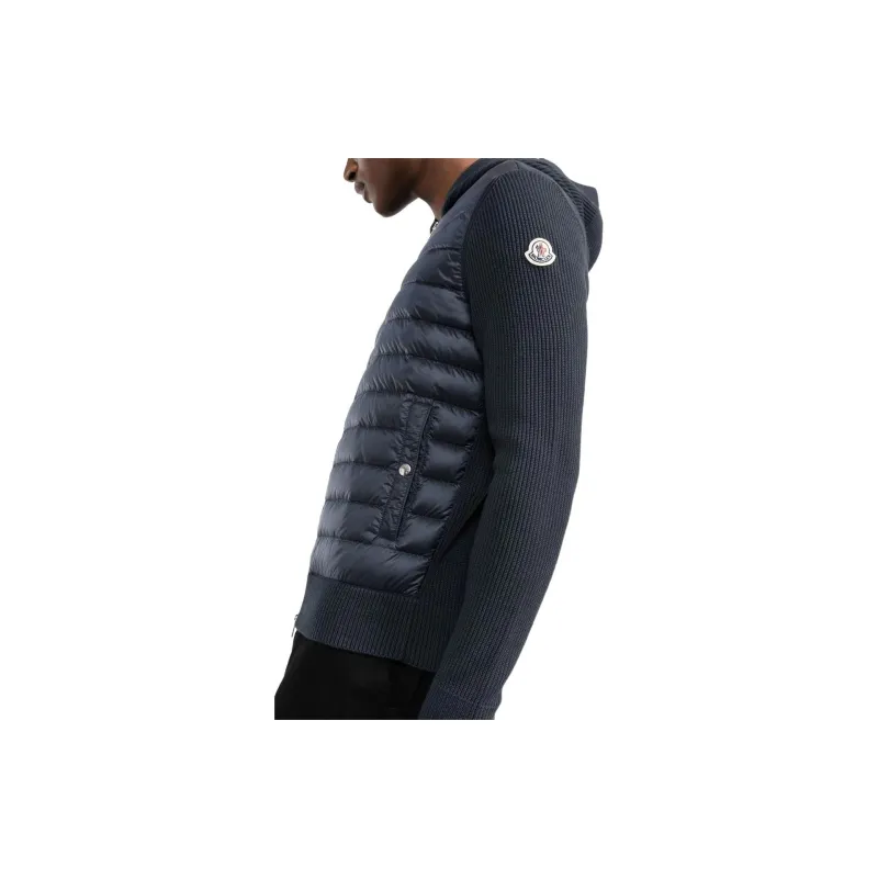 Moncler Down Jackets Men Navy Blue-3